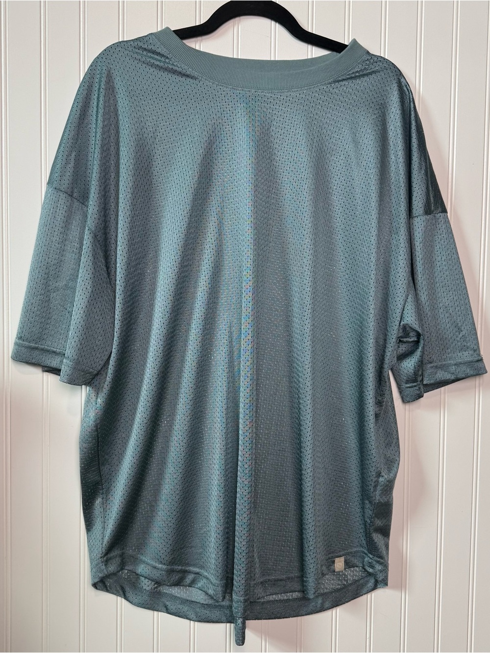Standard Cloth Urban Outfitters Oversized Mesh Tee Green L